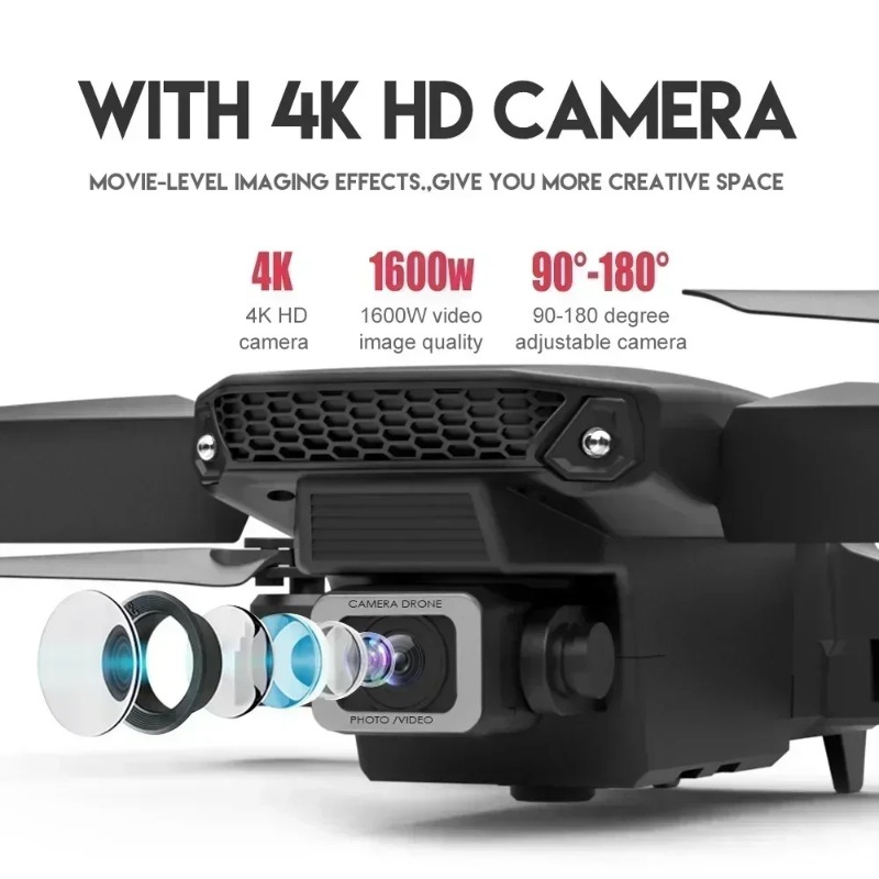 Drone E88 Rc Quadcopter - E88 pro RC Drone WIFI FPV