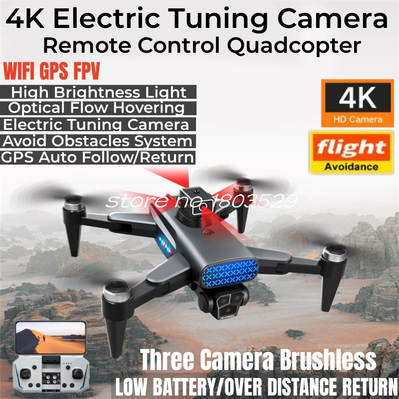Drone Rc Fpv Manual - 4K ESC GPS Follow Me Brushless