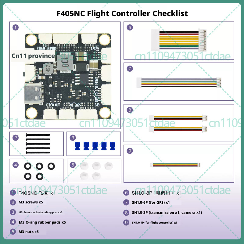 Betaflight Flight Controller - For CORVON F405NC Flight Controller Board