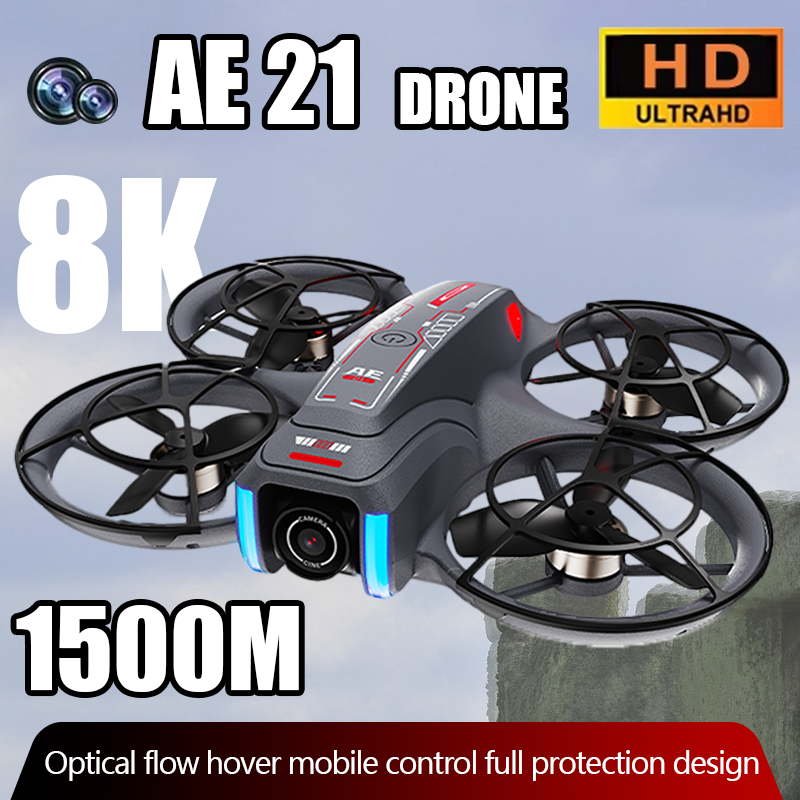 Drone Top Rc - AE21 HD Dual Camera Mini Drones