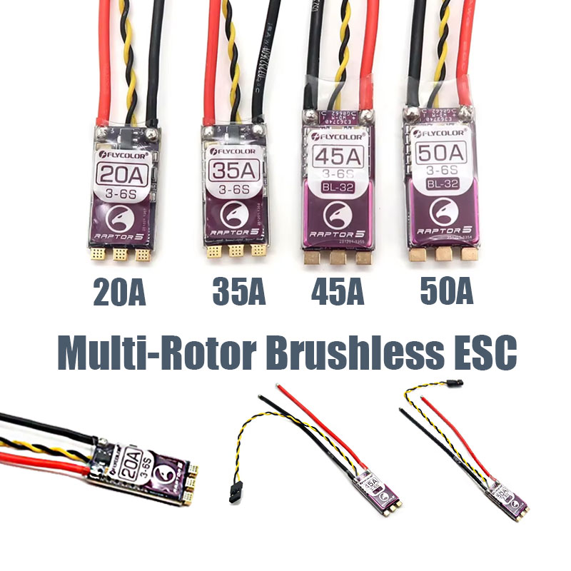 Drone Rc Battery - FLYCOLOR Raptor5 Multi-Rotor Brushless ESC 20A