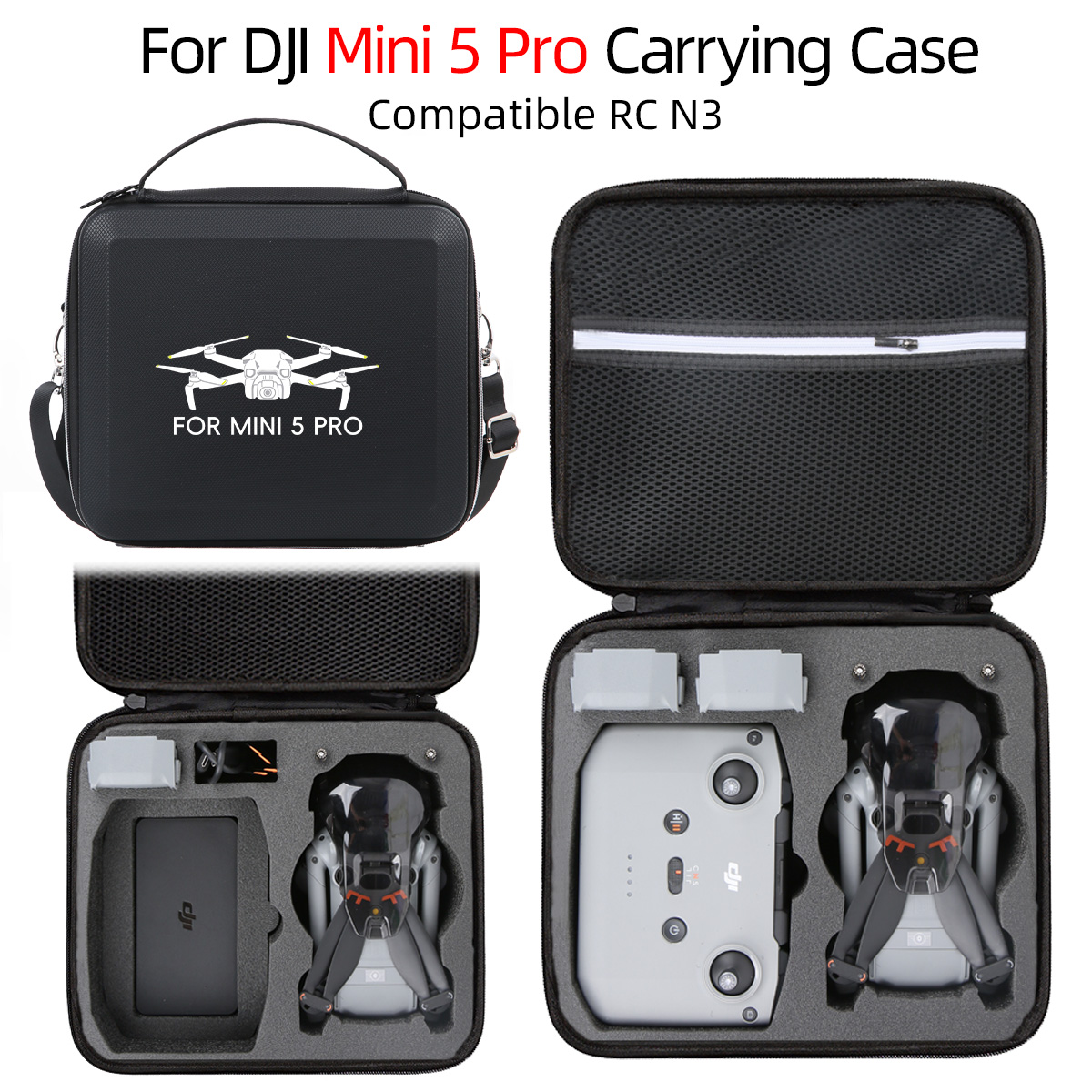 Storage Bag For Djl Mini 5 Pro - Drone Rc N3 3 Batteries review and price