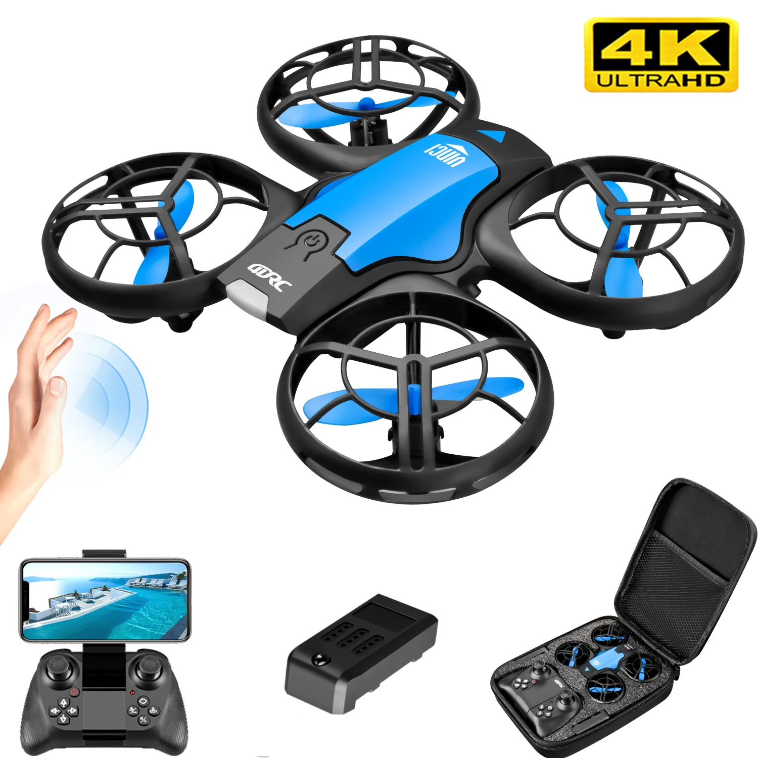 V8 New Mini Drone 4k professio - Drone Without Rc review and price