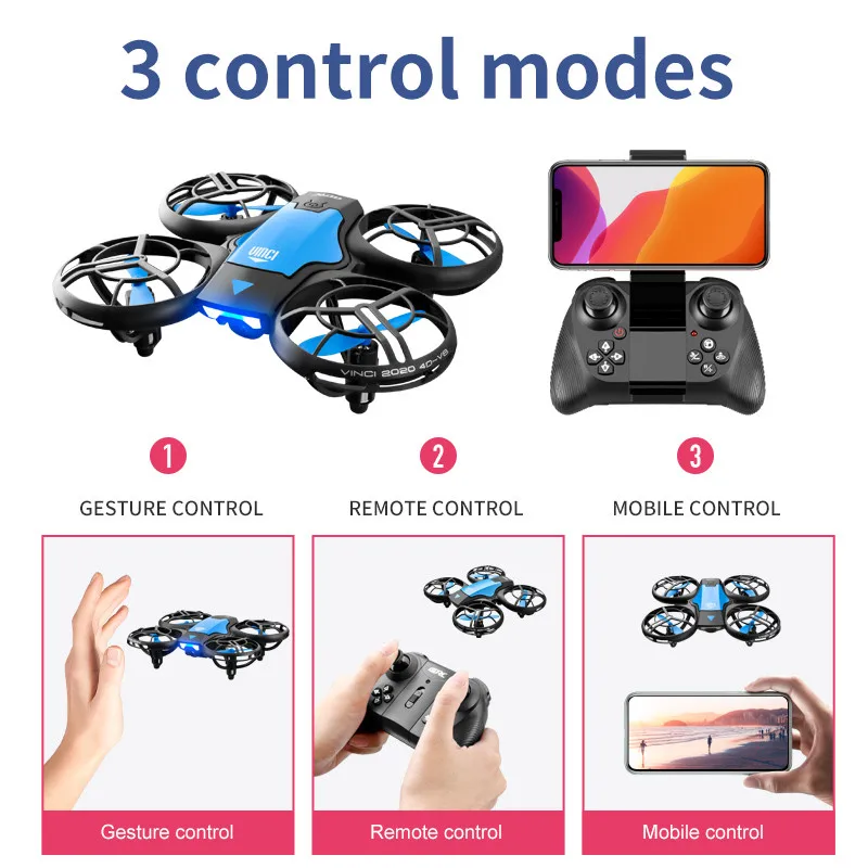V8 New Mini Drone 4k professio - Drone Without Rc review and price