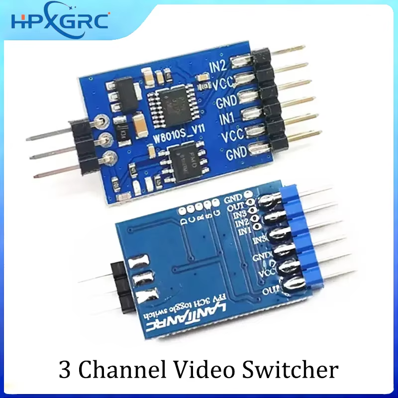 3 Channel Video Switcher Modul - Drone Rc Fpv Manual review and price