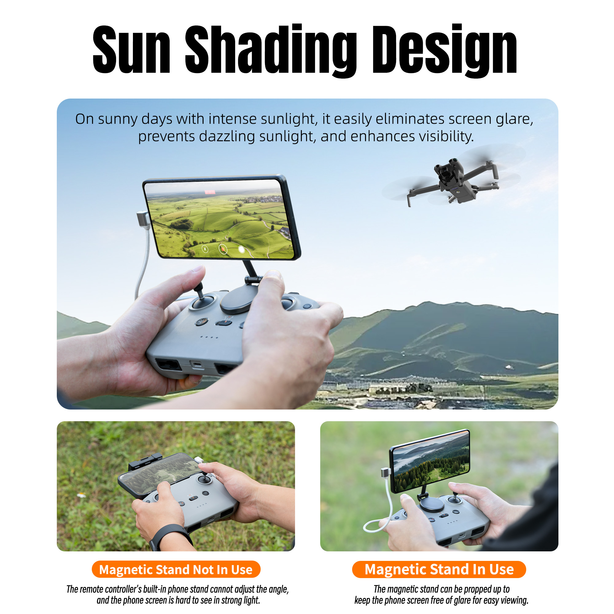 Adjustable Magnetic Phone Stan - Drone Rc N1 review and price