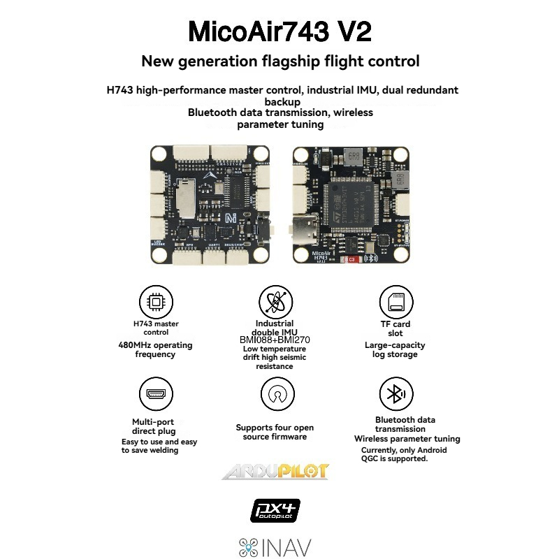 MicoAir743 V2   Flight Control - Betaflight Flight Controller review and price
