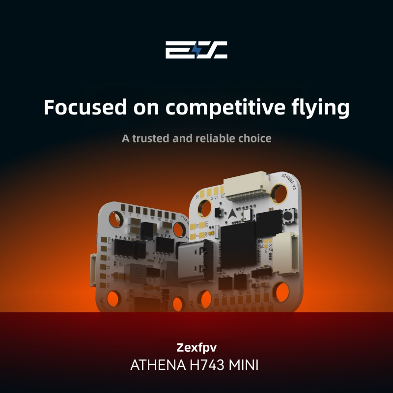 ZEX ATHENA H743 Mini Flight Co - Betaflight Flight Controller review and price