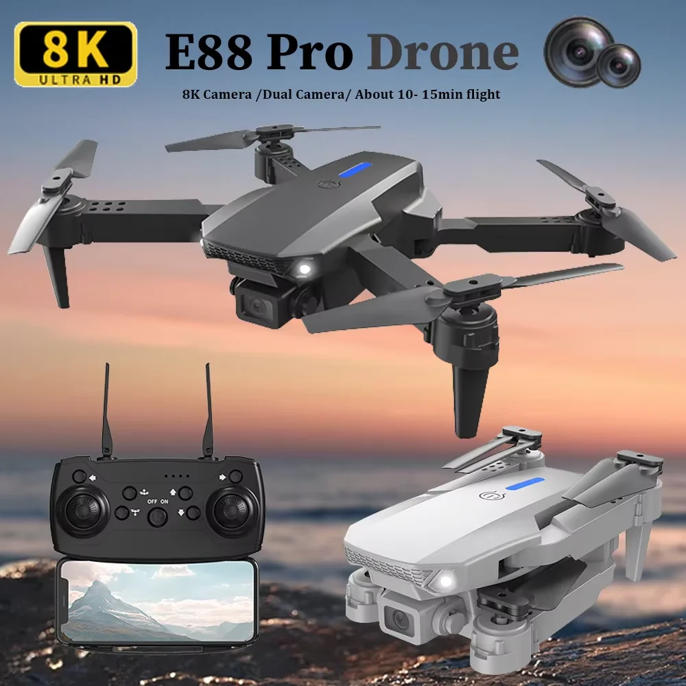 2026 E88 HD 4K RC Drone with W - Drone E88 Rc Quadcopter review and price