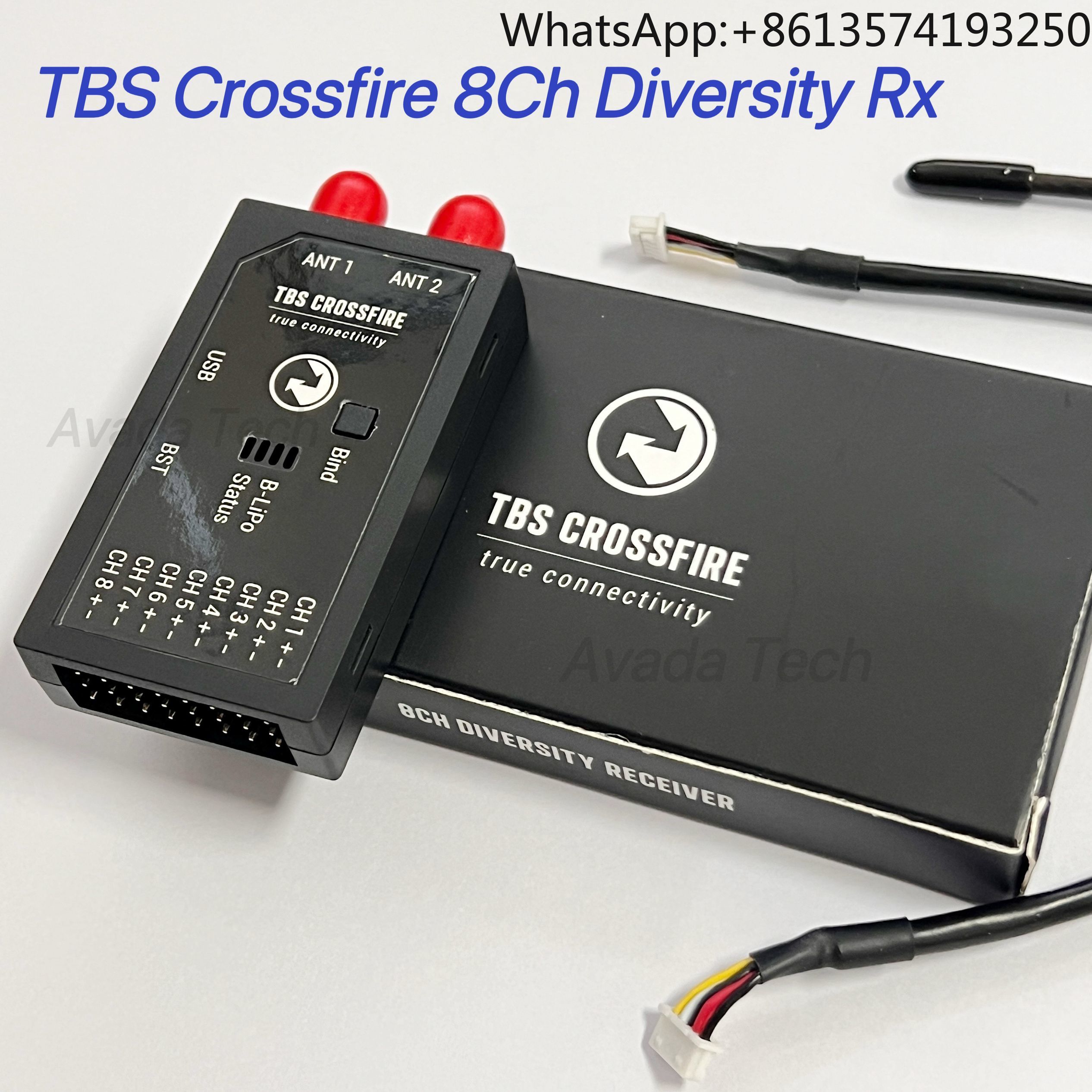 TBS CROSSFIRE 8CH DIVERSITY RX - Crossfire Receiver Rx review and price