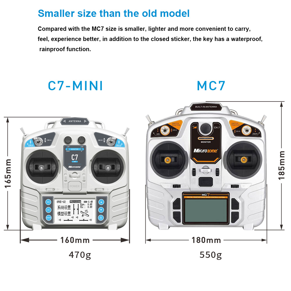 MicroZone MC7 Controller C7 MI - Drone Rc Battery review and price