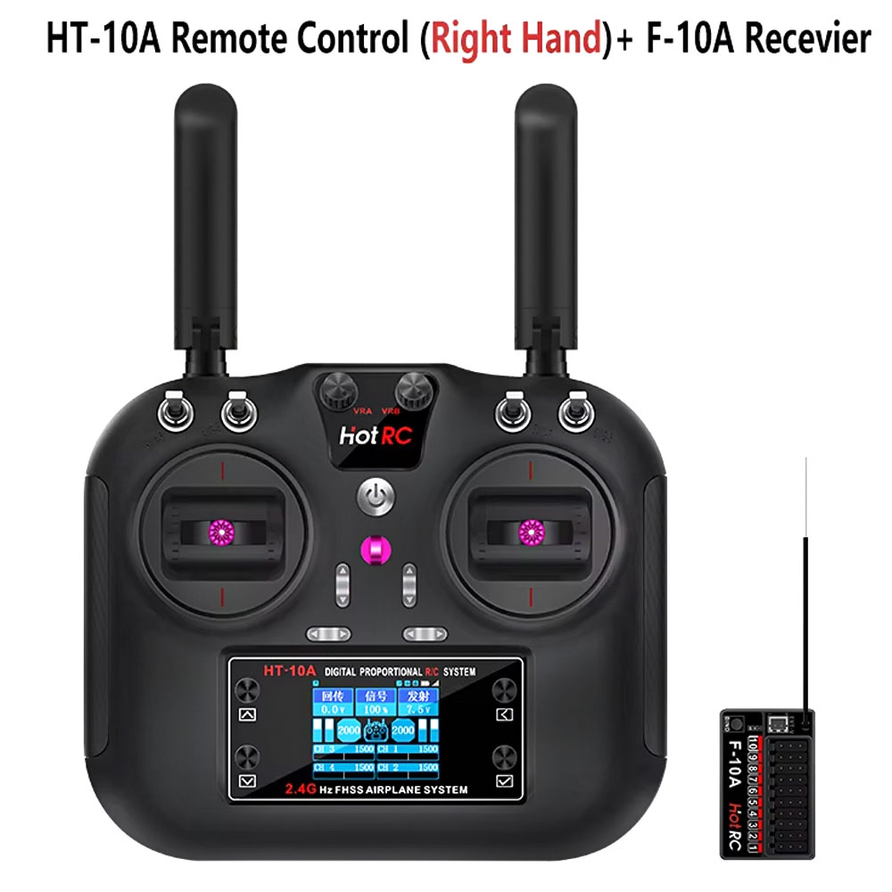 Hotrc HT-10A 2.4G 10CH Transmi - Drone Rc Battery review and price