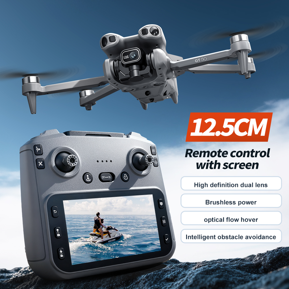 GT50 GPS Drone, 8K Dual Camera - Drone Top Rc review and price