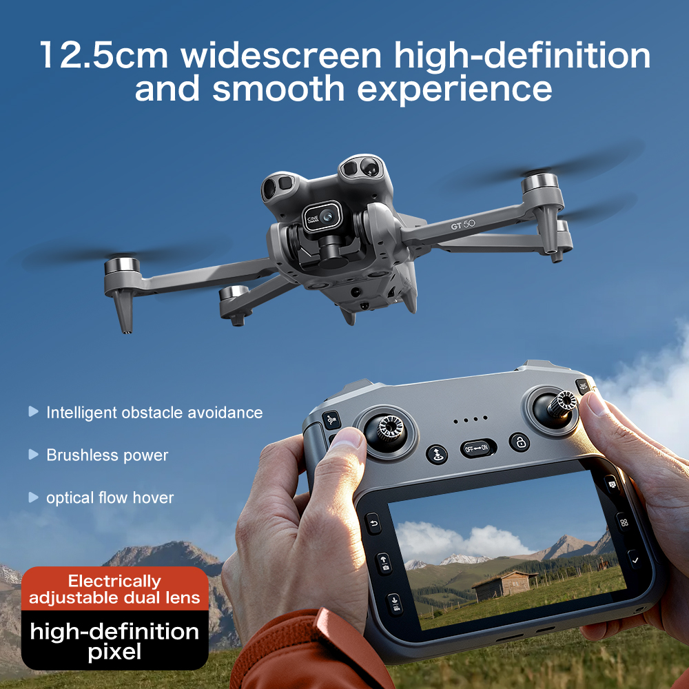 GT50 GPS Drone, 8K Dual Camera - Drone Top Rc review and price