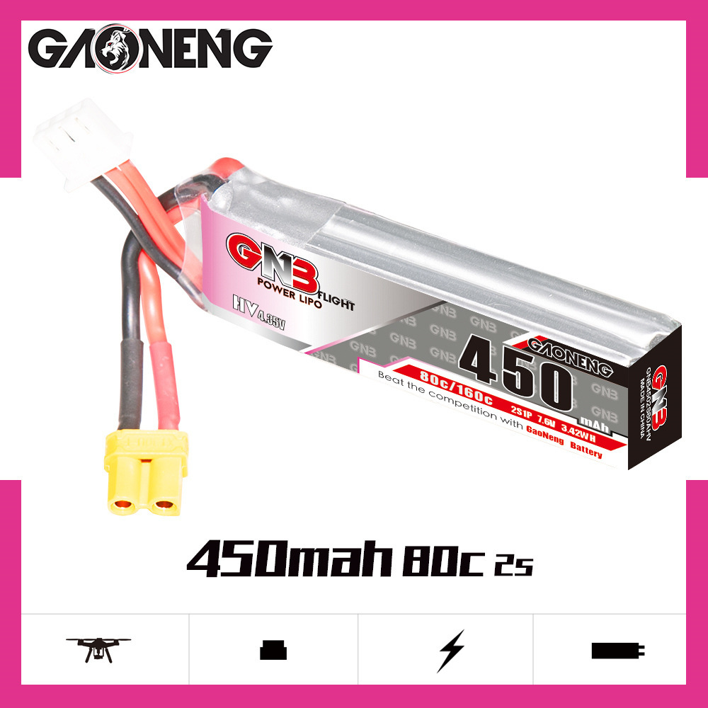 GNB LiPo Battery HV 2S 7.6V 45 - Drone Rc Battery review and price