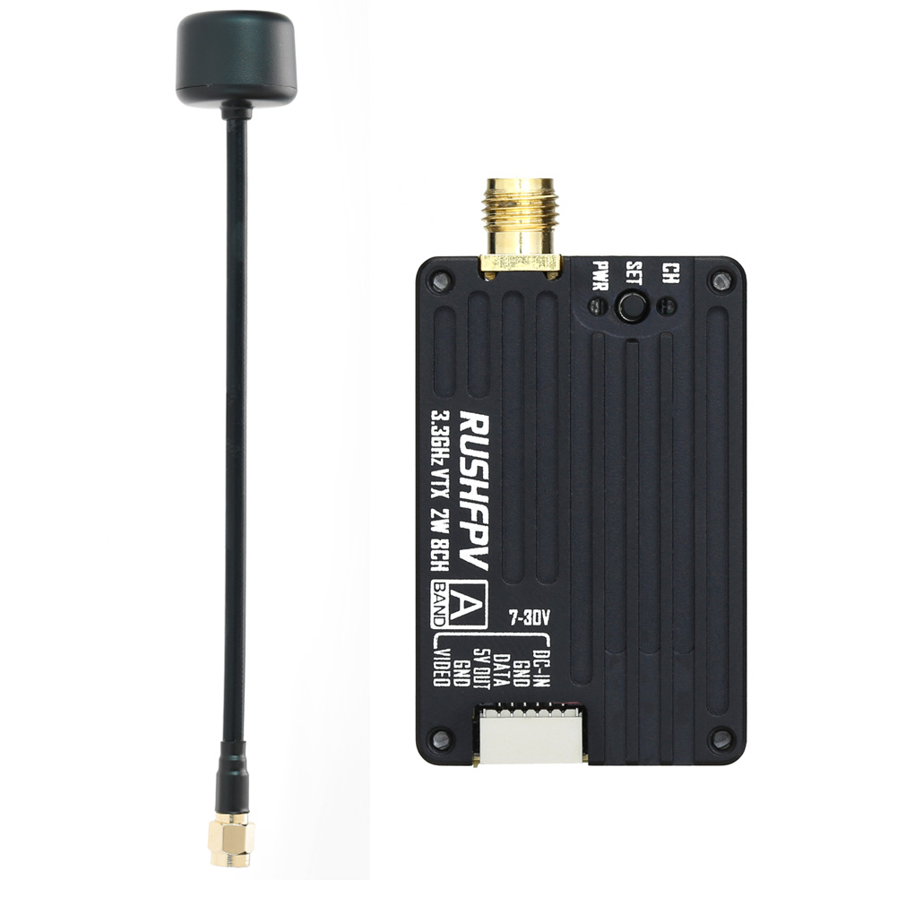 RUSHFPV 3.3G 2W VTX Transmitte - Drone Rc Battery review and price