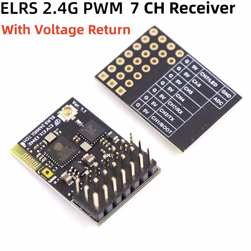 ELRS 2.4G PWM 7CH 6CH CRSF Rec - Rc Boat review and price