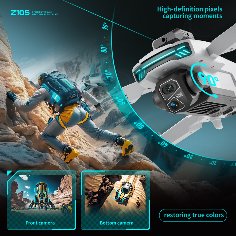 New Z105 RC Drone 8K Professio - Drone Without Rc review and price