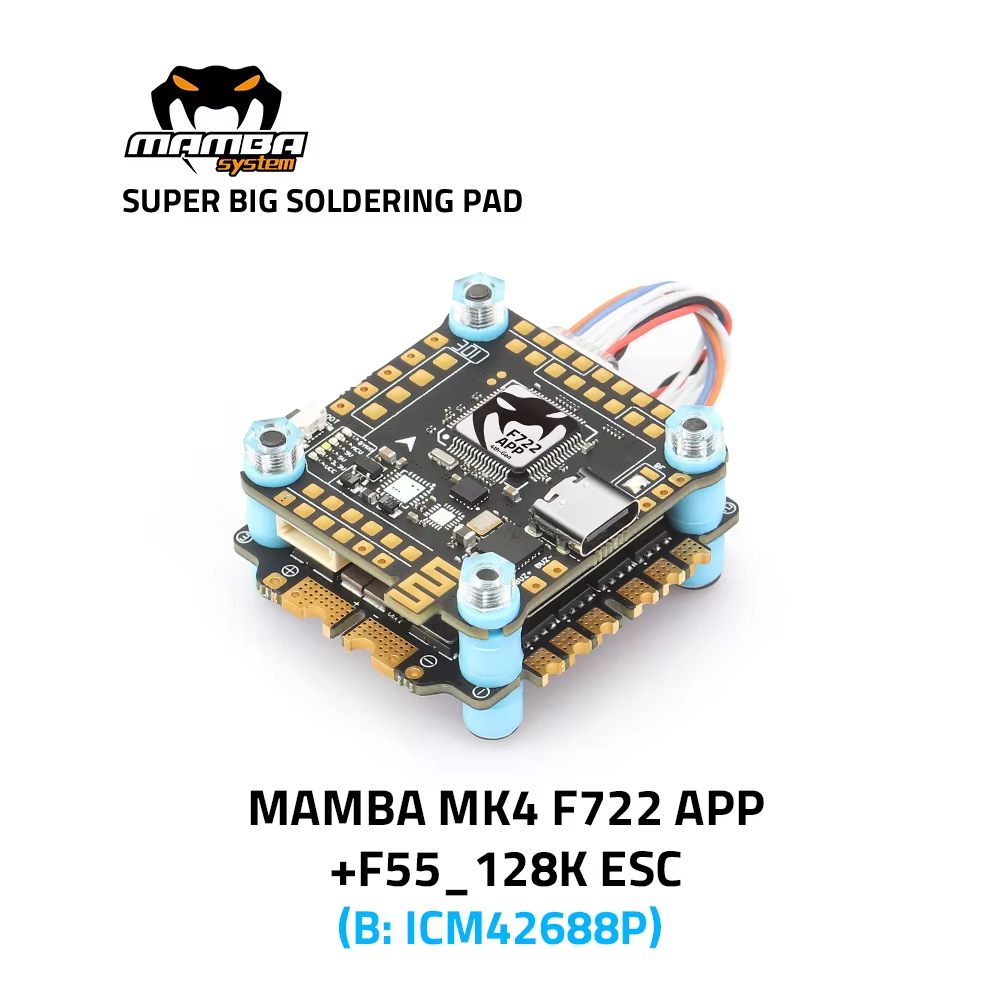 Diatone MAMBA F722 APP MK4 WIF - Betaflight Flight Controller review and price