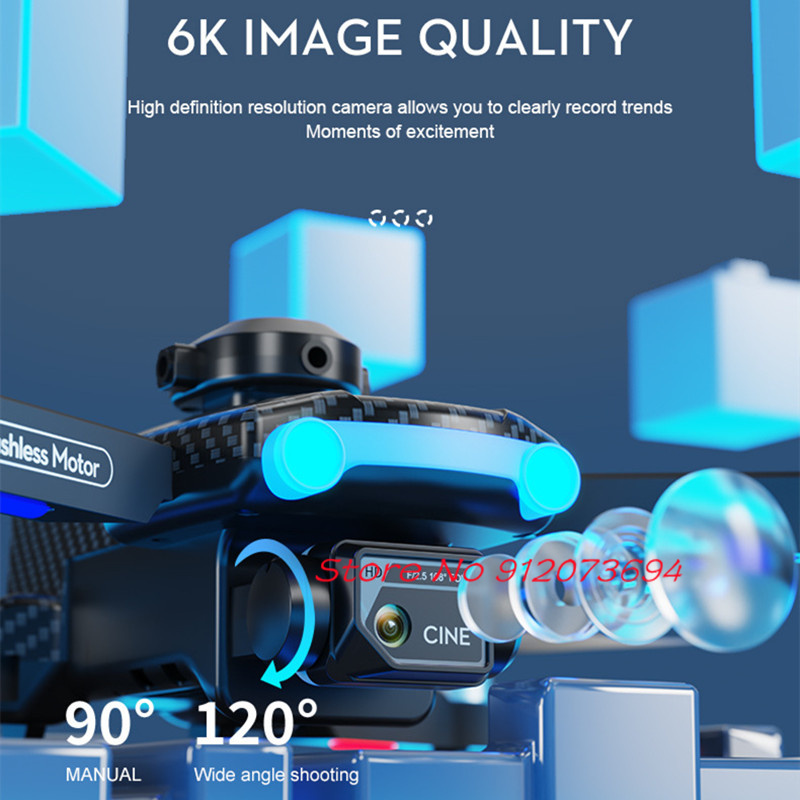 Brushless Obstacle Avoidance R - Drone Rc S1S review and price