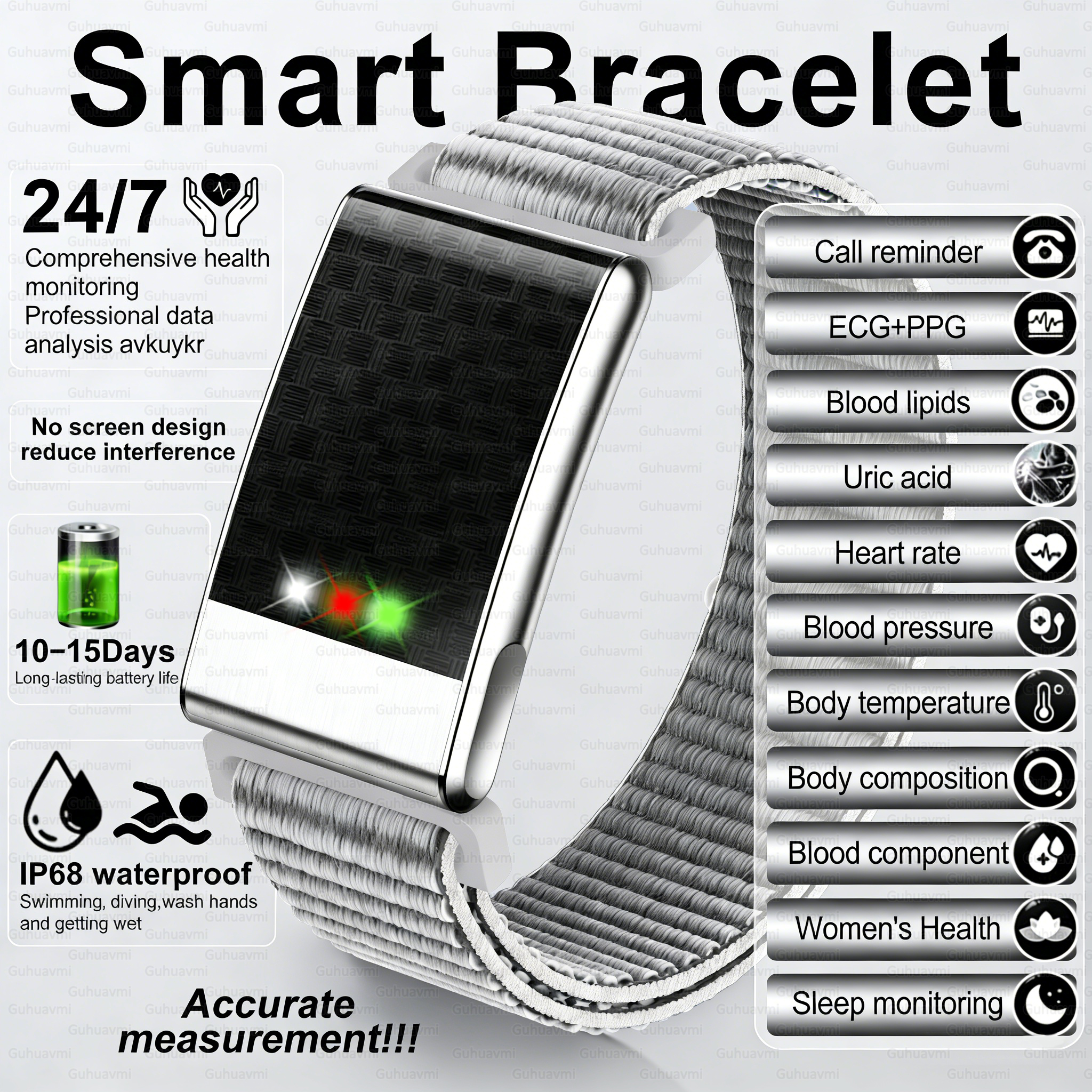 Men's ECG Health Smart Watch B - Drone Without Rc review and price