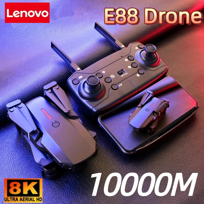Lenovo New E88 Pro WIFI FPV Dr - Drone E88 Rc Quadcopter review and price