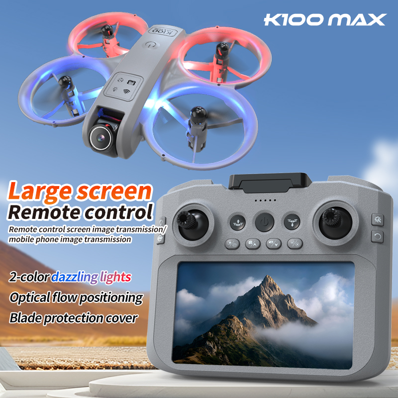 Hot sell K100 Max Mini RC Dron - Drone Top Rc review and price