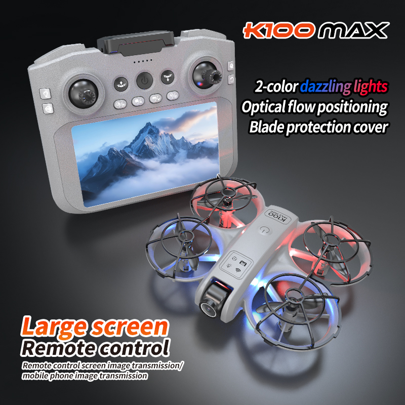 Hot sell K100 Max Mini RC Dron - Drone Top Rc review and price