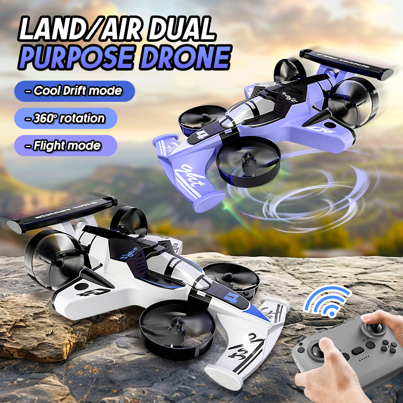 2in1 Mini Drone Air-Ground Fly - Drone Without Rc review and price