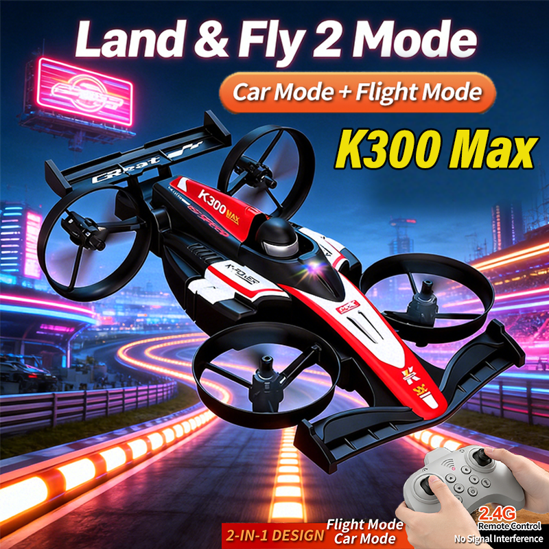 Mini RC Flying Car Transformab - Drone Without Rc review and price