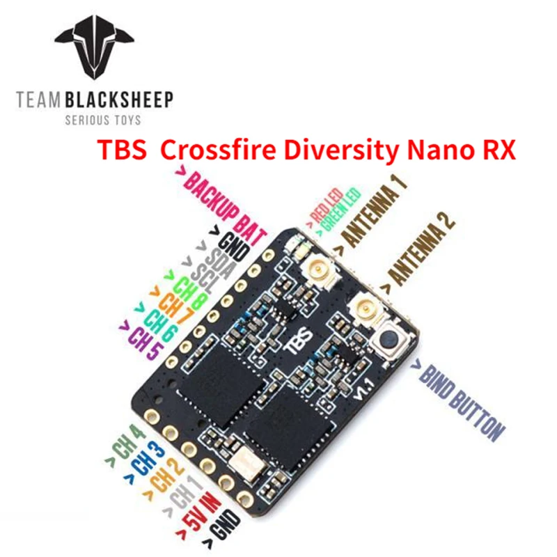 Original TBS Team BlackSheep C - Crossfire Receiver Rx review and price