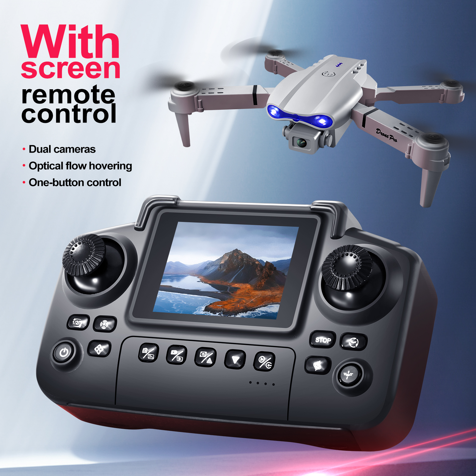 E88 Mini Portable Drone HD Aer - Drone E88 Rc Quadcopter review and price