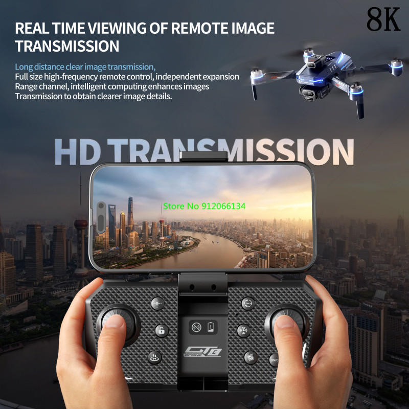 8K Obstacle Avoidance Brushles - Drone Rc Fpv Manual review and price